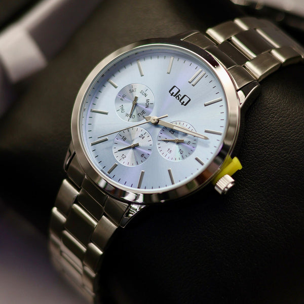 RELOJ Q&Q METALICO