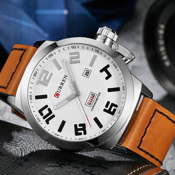 RELOJ CURREN CUERO M-8270