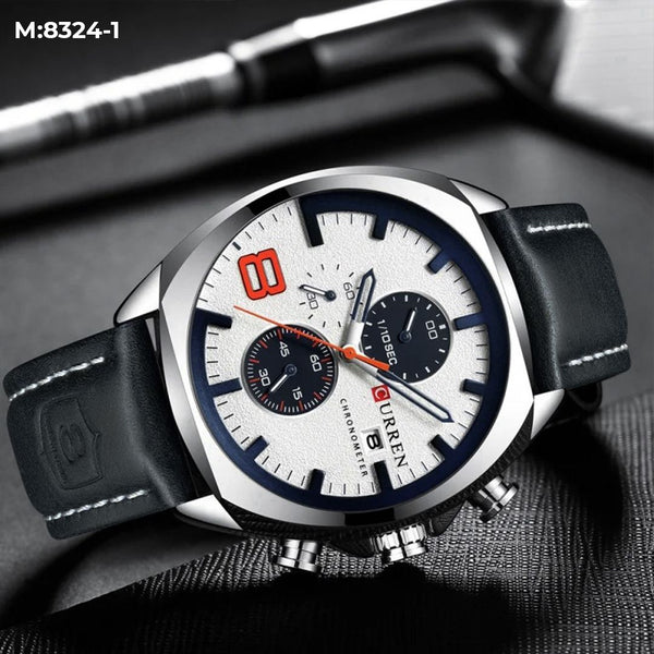 RELOJ CURREN CUERO M-8324-1