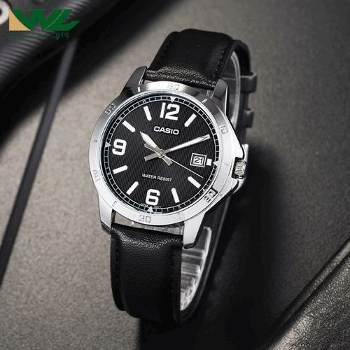 RELOJ CASIO ORIGINAL NEGRO MTP-V004L-1BUDF