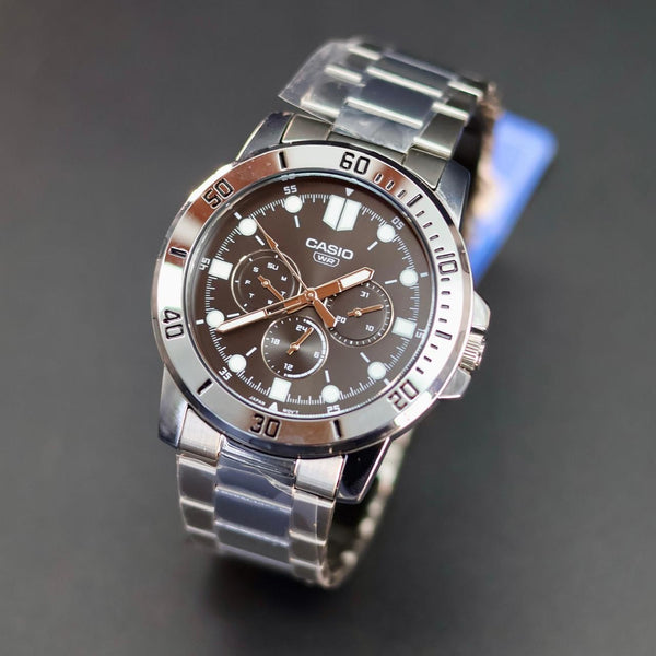 RELOJ CASIO ORIGINAL PLATEADO