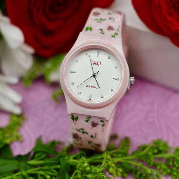 Q&Q DAMA EN GOMA ROSADO
