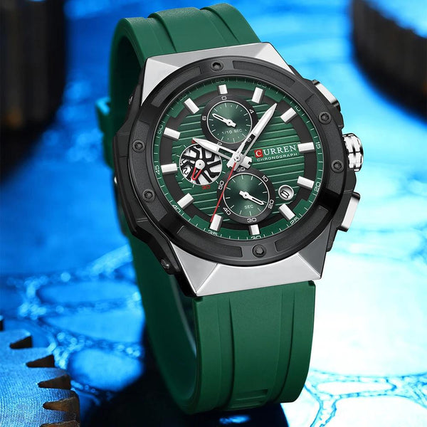 RELOJ CURREN ORIGINAL REF. 8462 VERDE