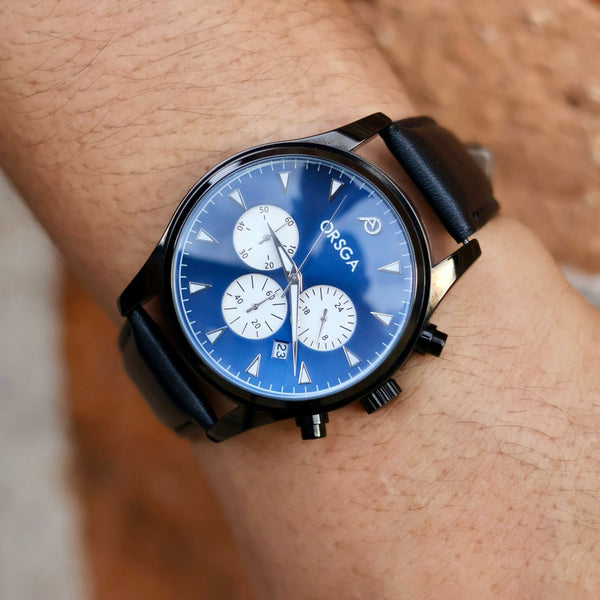RELOJ ORSGA CUERO  ORIGINAL