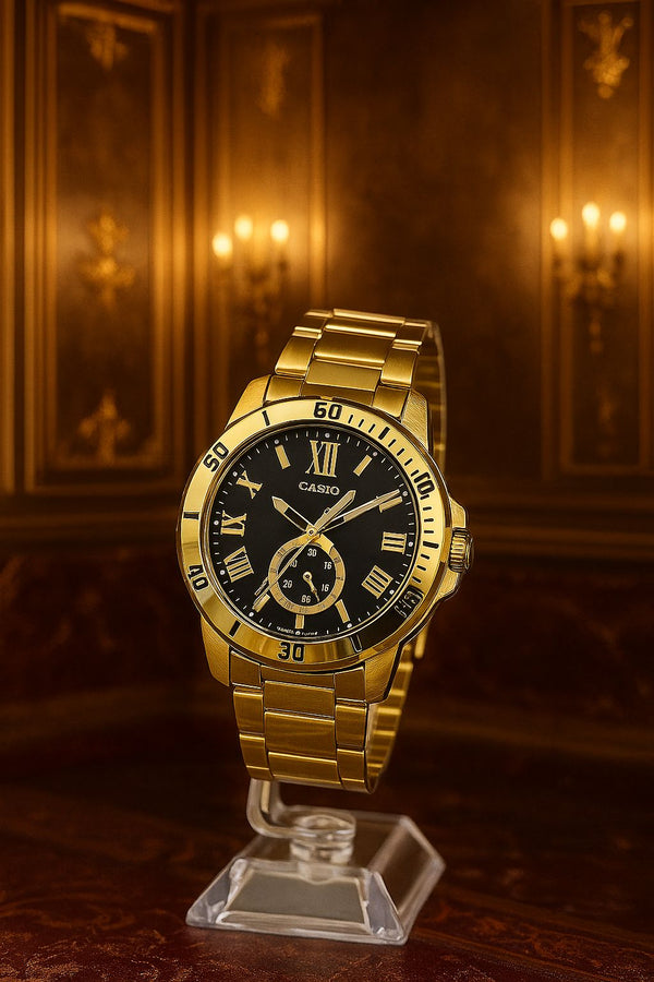 RELOJ CASIO ORIGINAL MTP-VD200G-1BUDF