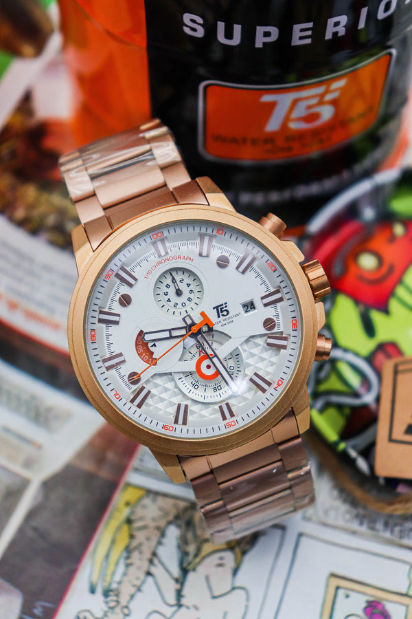 RELOJ T5 METALICO ORIGINAL REF. 3689G-1