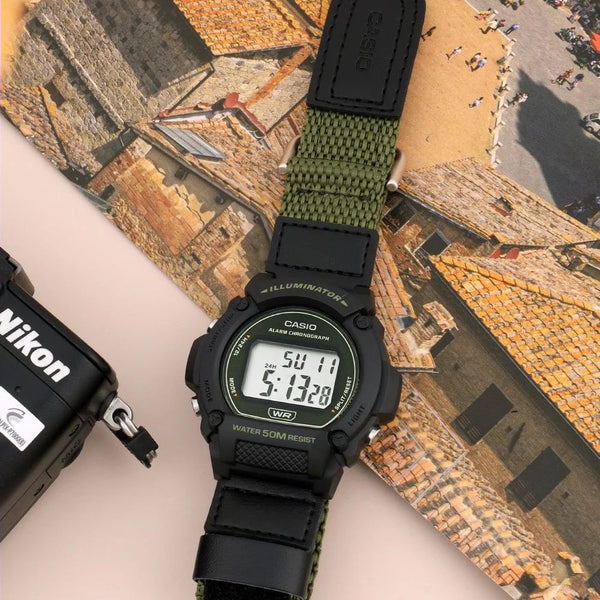 RELOJ CASIO ORIGINAL W-219HB-3AVDF