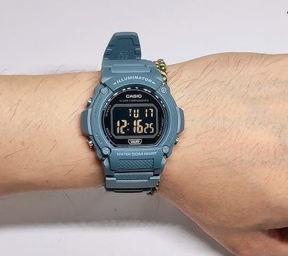 RELOJ CASIO ORIGINAL W-219HC-2BVDF