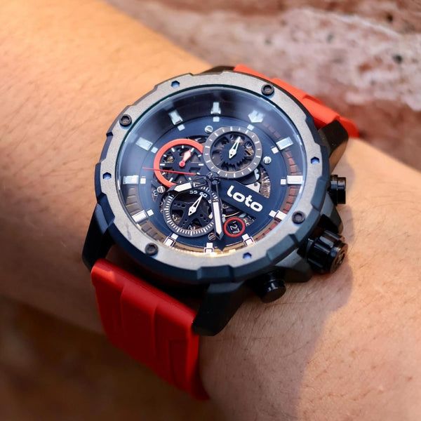 RELOJ LOTO GOMA REF. LT-2418